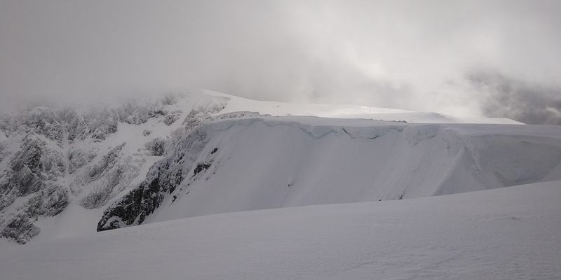 Snow on Ben Nevis